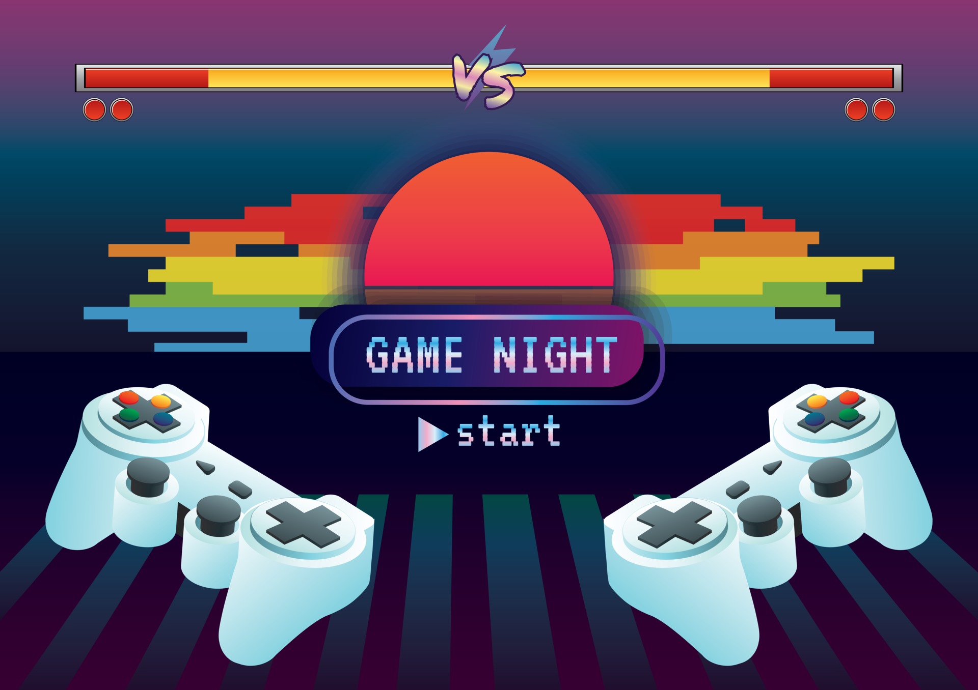Game time Game community Game zone game icon background vector 2734974