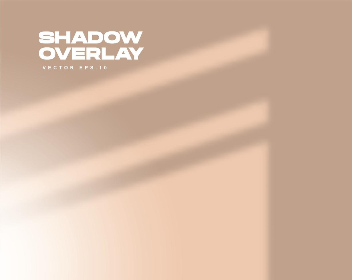 Simple Shadow Overlay Scene vector