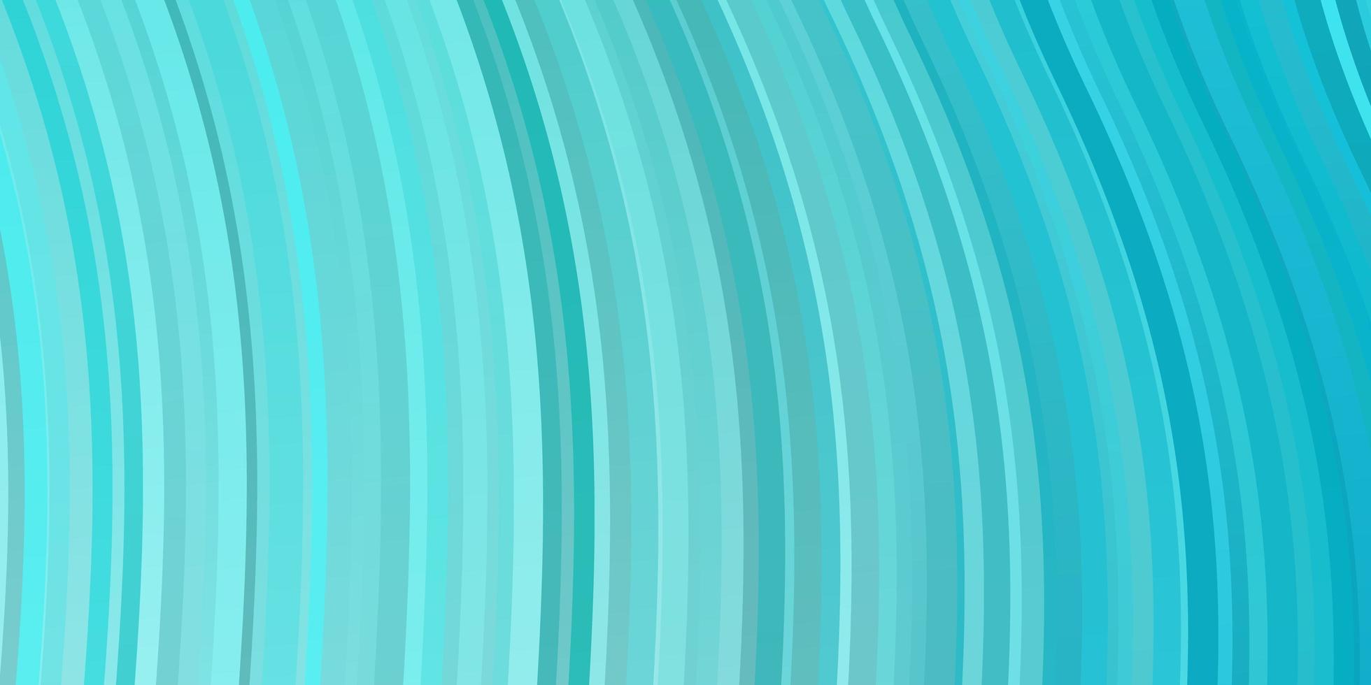 Light Blue, Green vector background with lines. Brand new colorful illustration with bent lines. Template for your UI design.