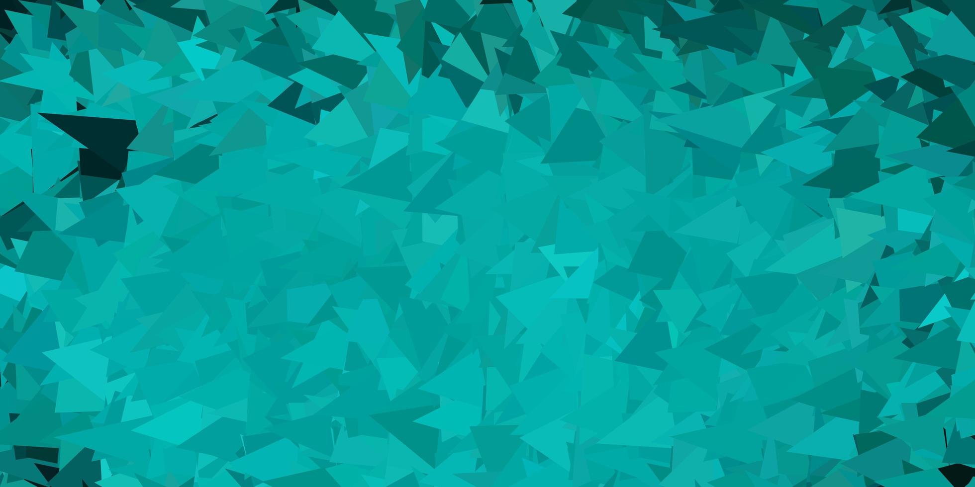 Dark green vector geometric polygonal layout.