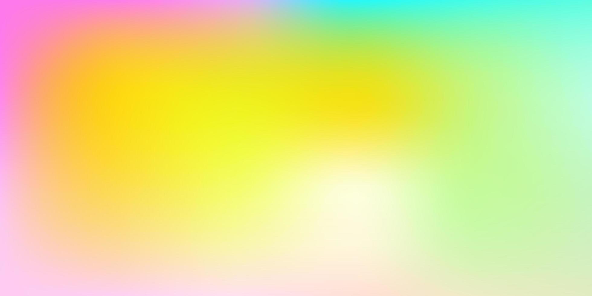 Light Multicolor vector blurred layout.