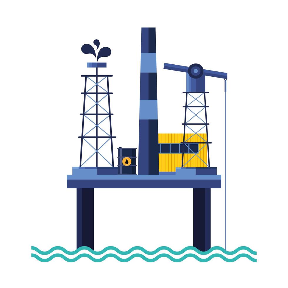 petroleum platform of oil price icon 2735968 Vector Art at Vecteezy