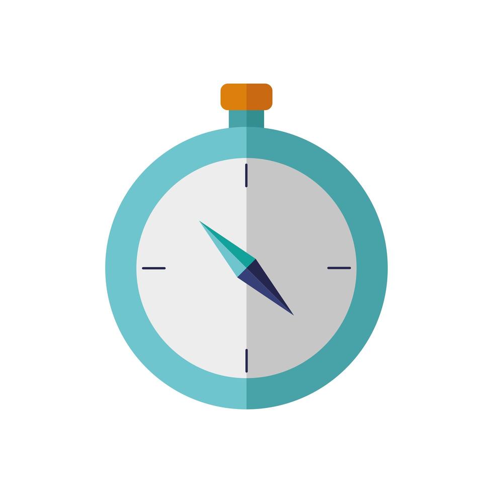 timer chronometer device isolated icon vector