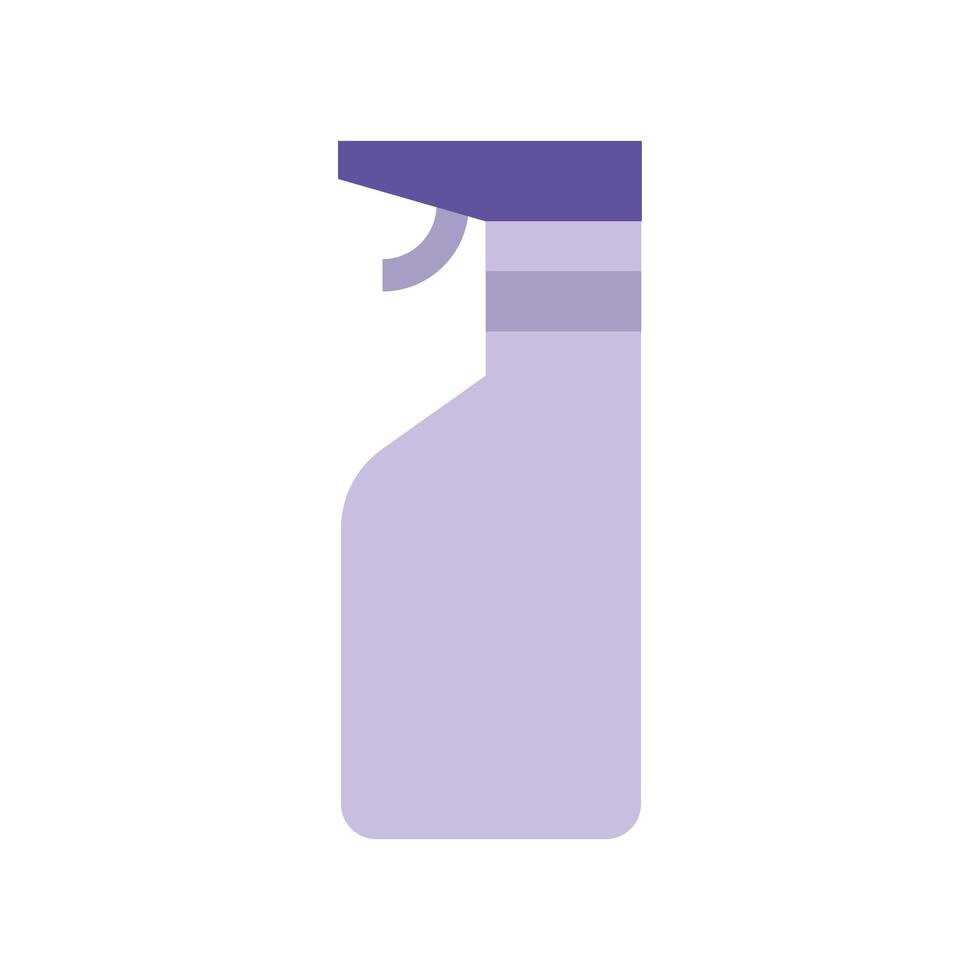 spray bottle medical product flat style vector