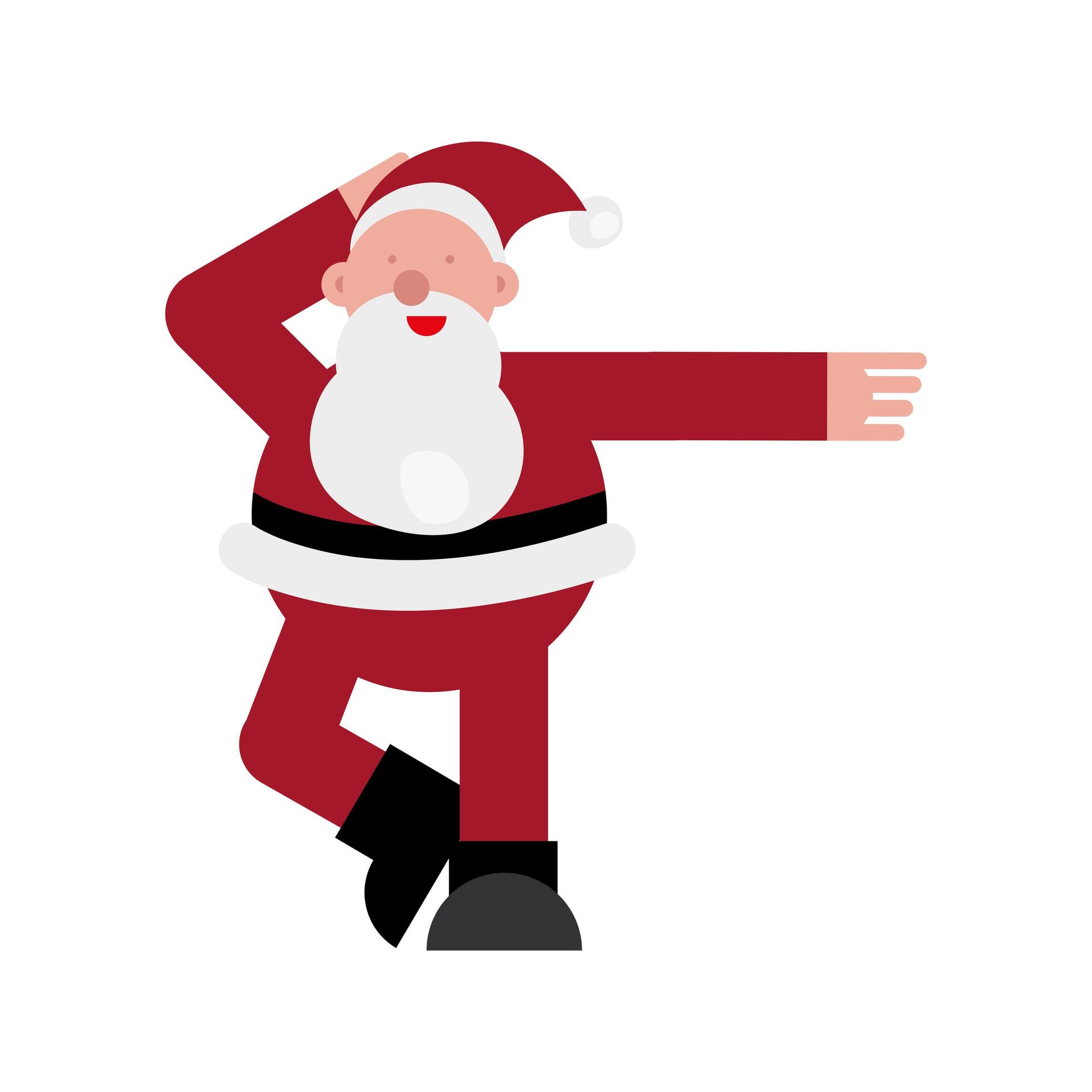 Animated Dancing Santa Clip Art