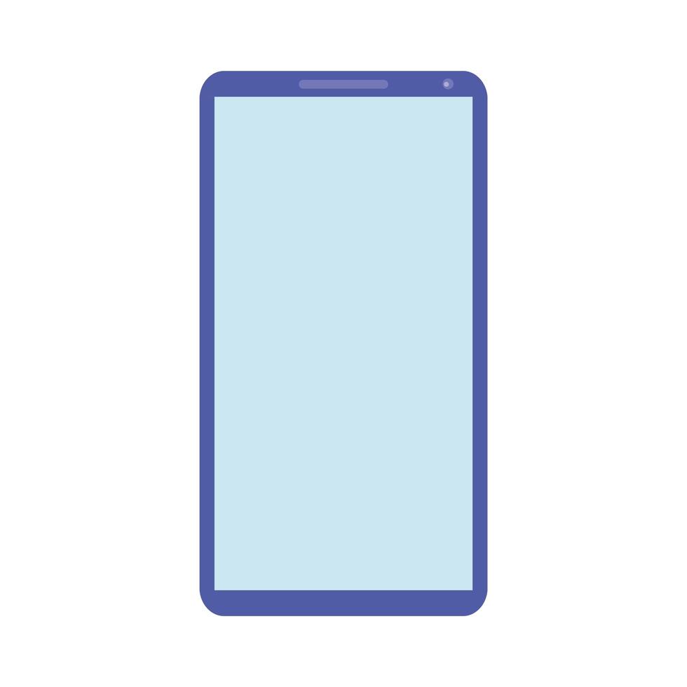 smartphone device technology isolated icon vector