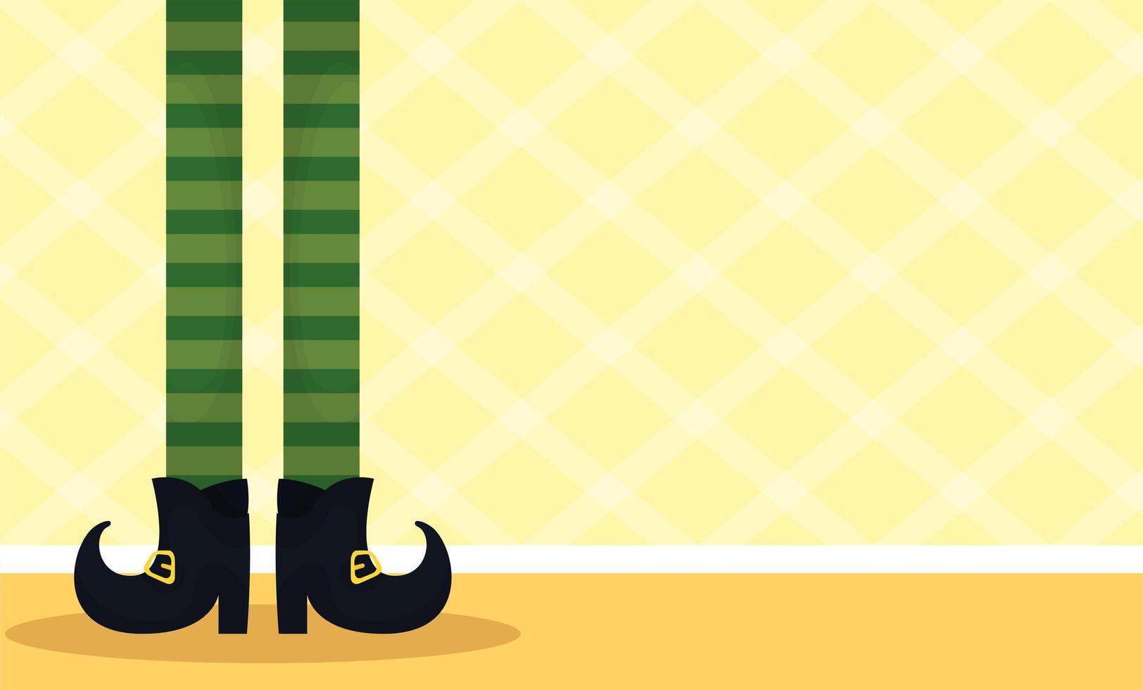 Saint patricks day elf legs vector design