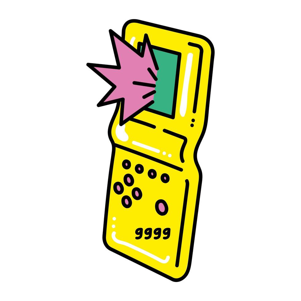 retro video game vector