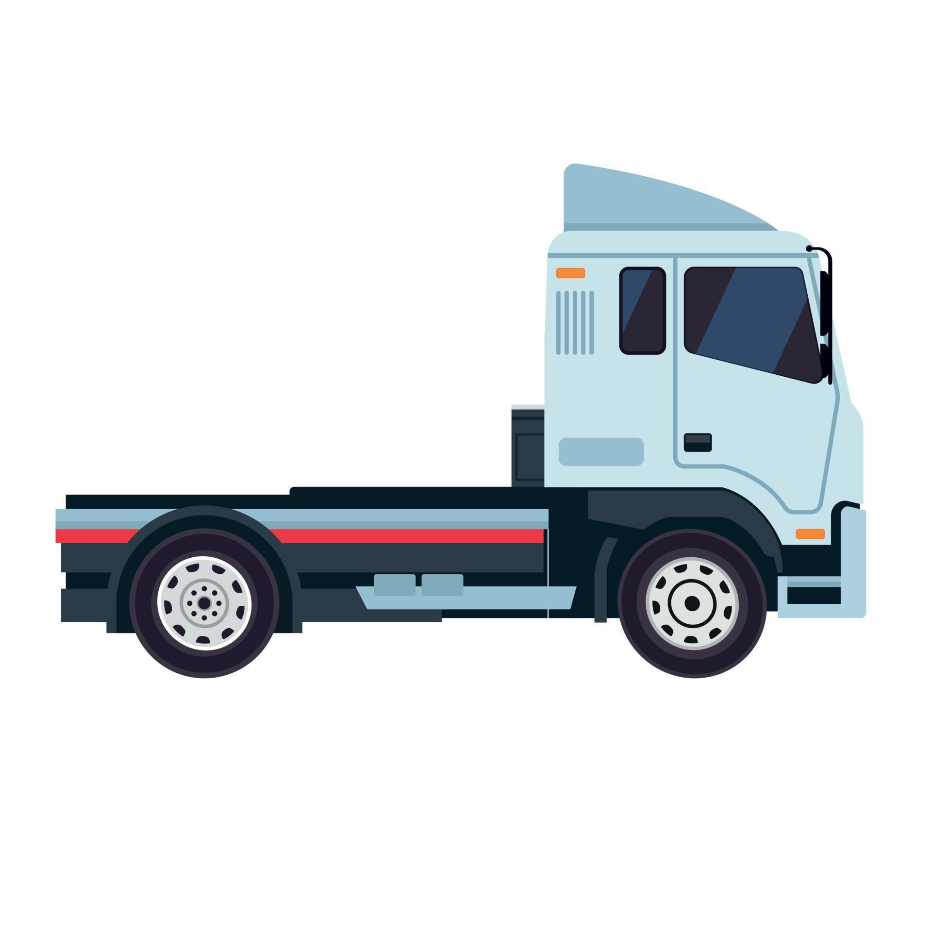 creative truck transport element semi truck graphic design 2739086