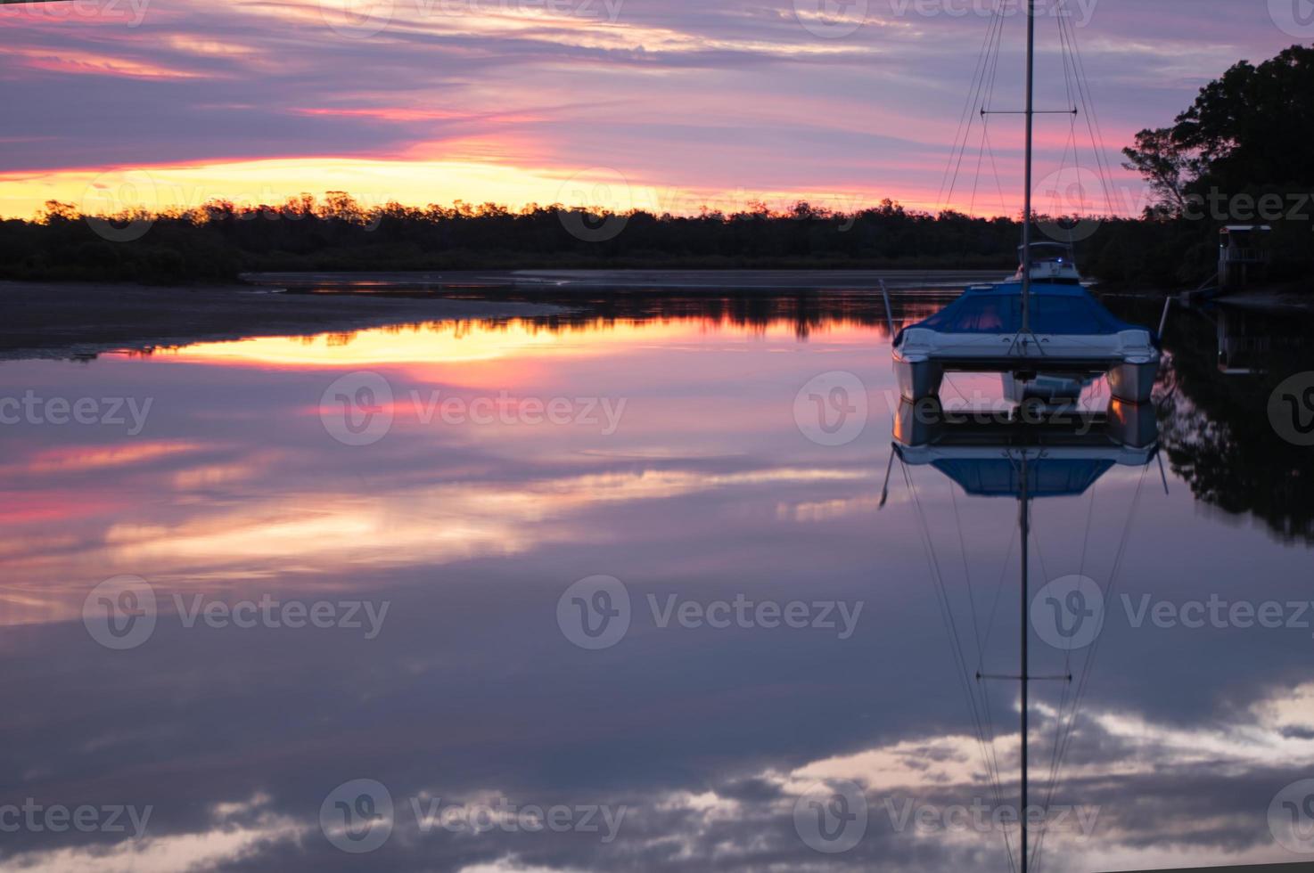 Safe Harbour at Sunset photo