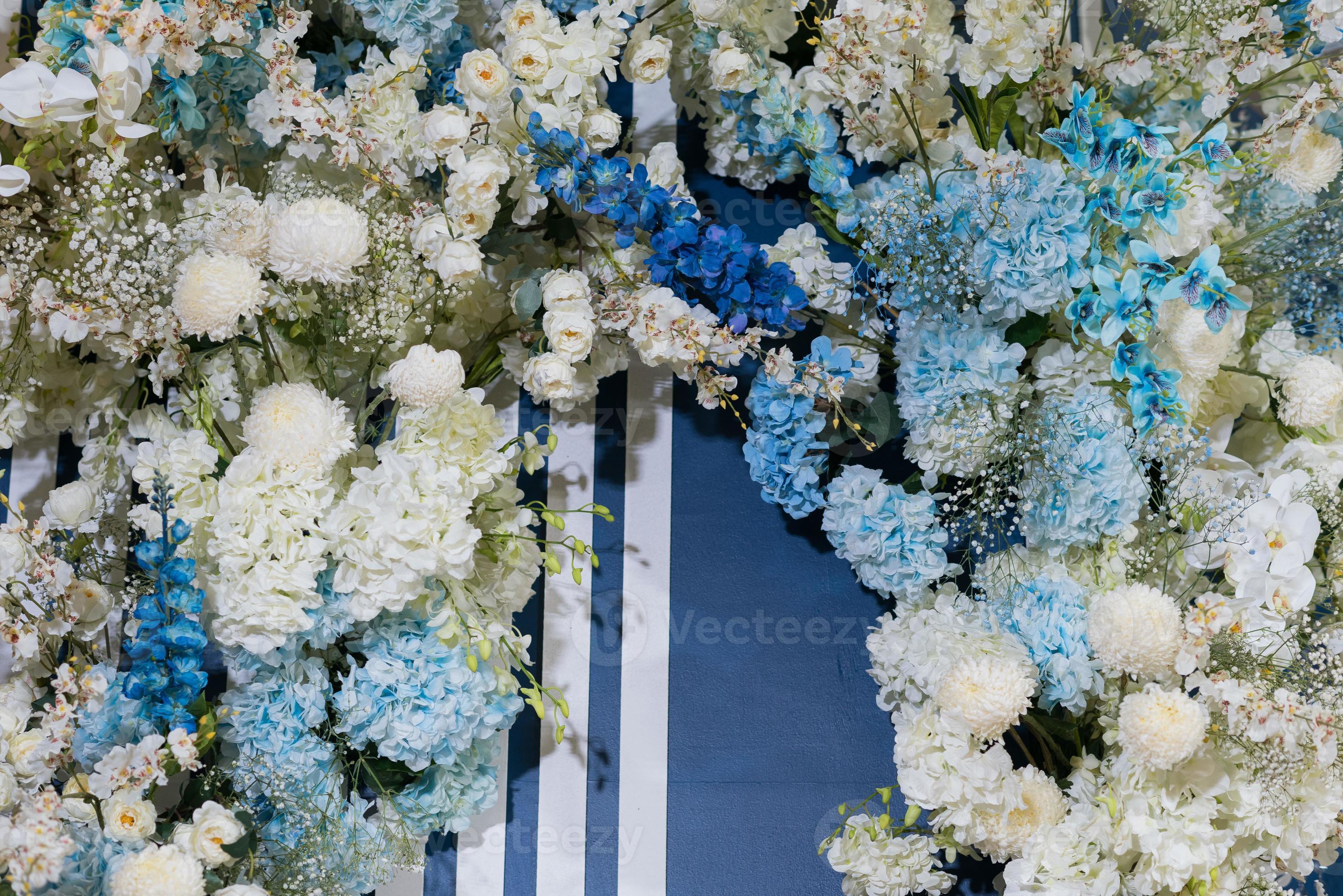 Wedding backdrop background, flower decoration 2739433 Stock Photo at  Vecteezy