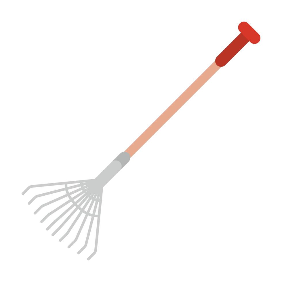 rake for garden vector