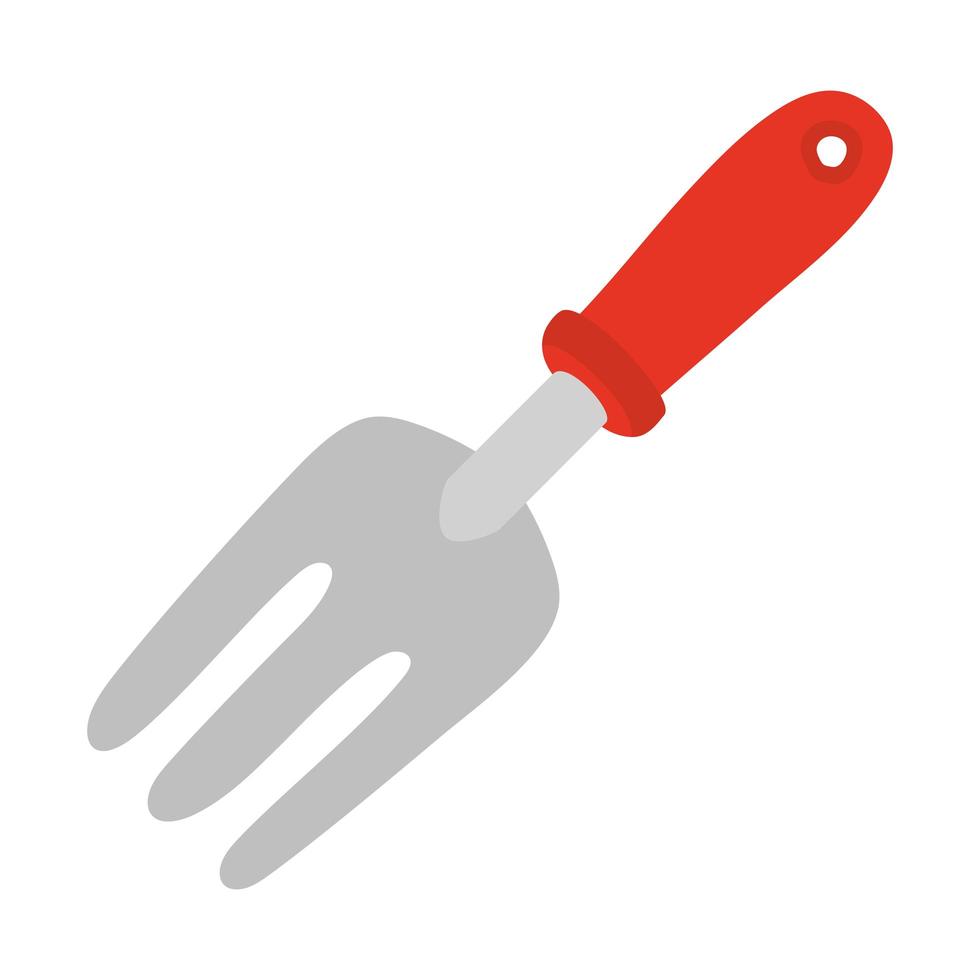 fork for garden vector