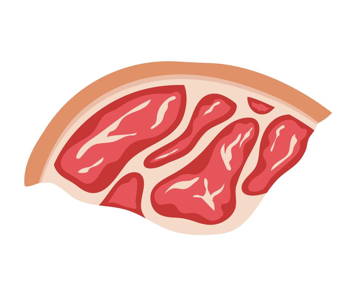 beerf meat icon vector