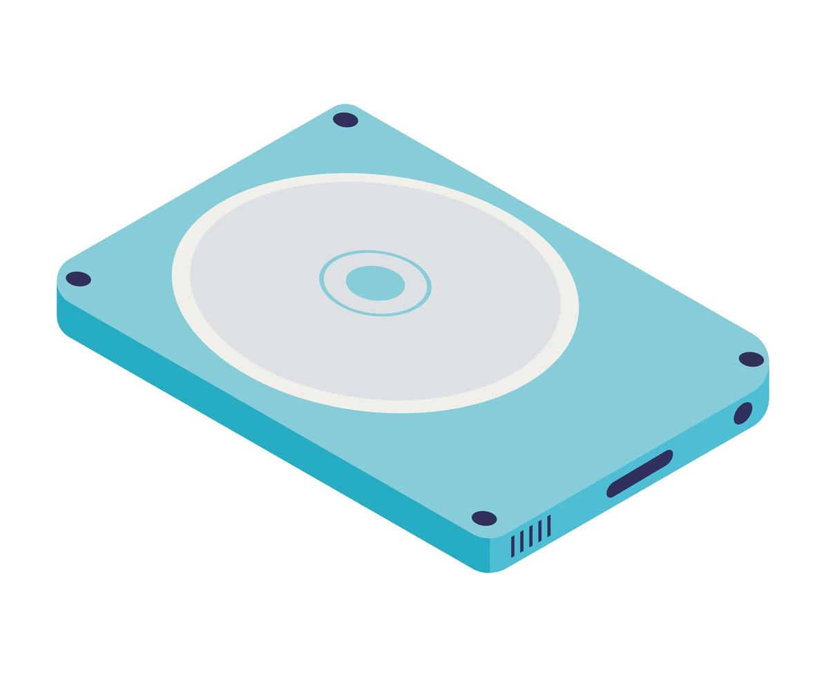 hard drive disk vector