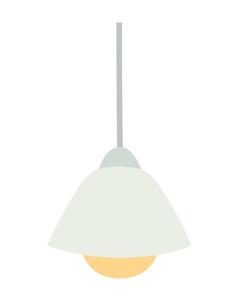 chandelier on a white background vector
