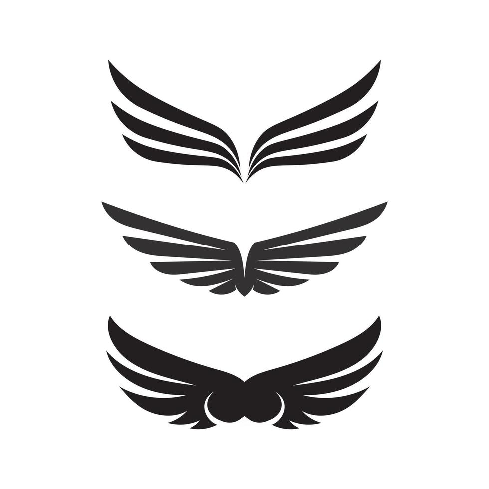 Falcon Wings Logo Template vector icon logo design app