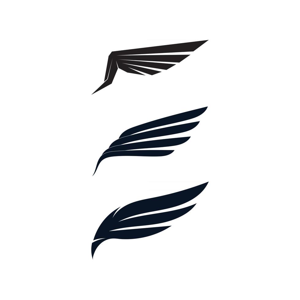 Falcon Wings Logo Template vector icon logo design app