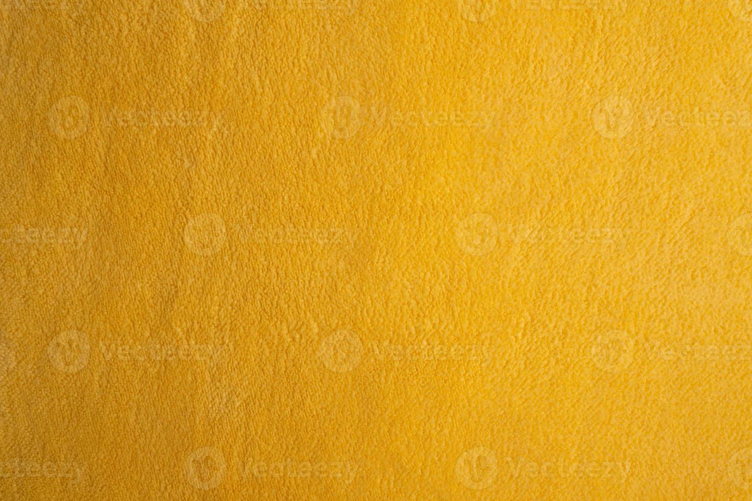 Yellow fabric texture background, abstract, closeup texture of cloth photo