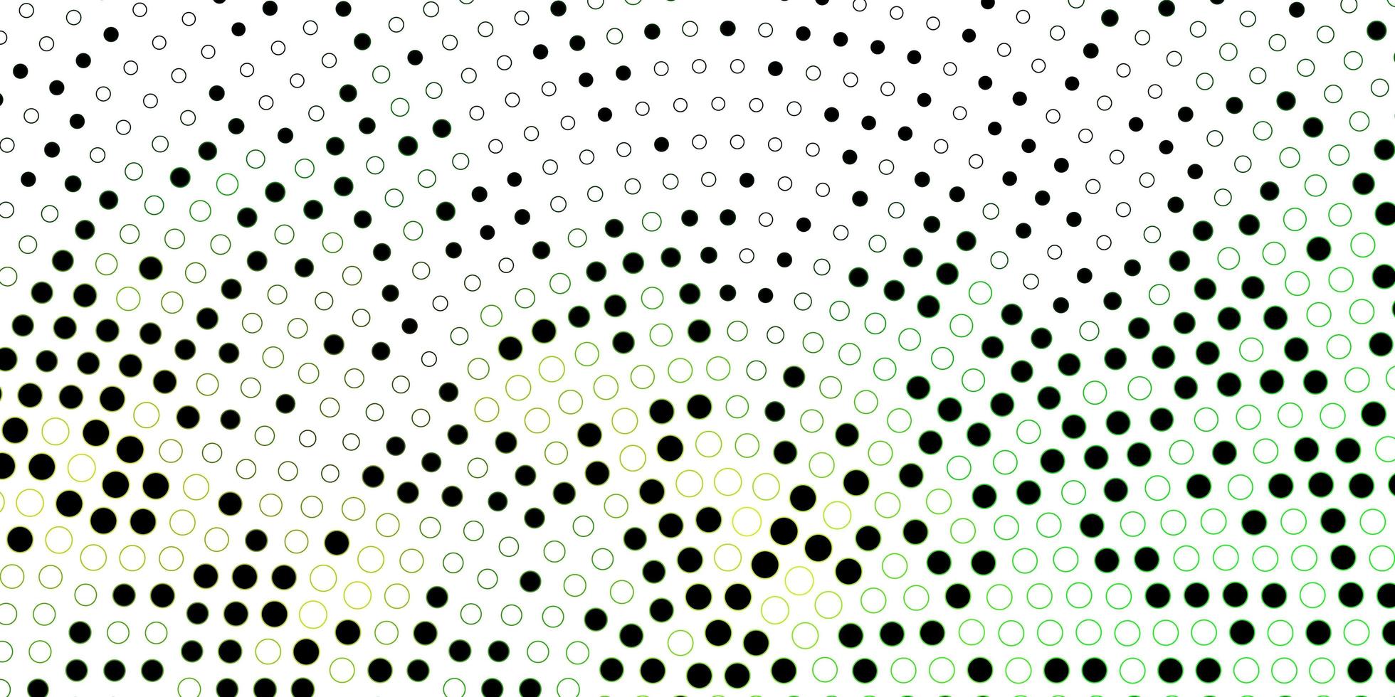 Dark Green, Yellow vector layout with circle shapes. Abstract illustration with colorful spots in nature style. Pattern for websites.