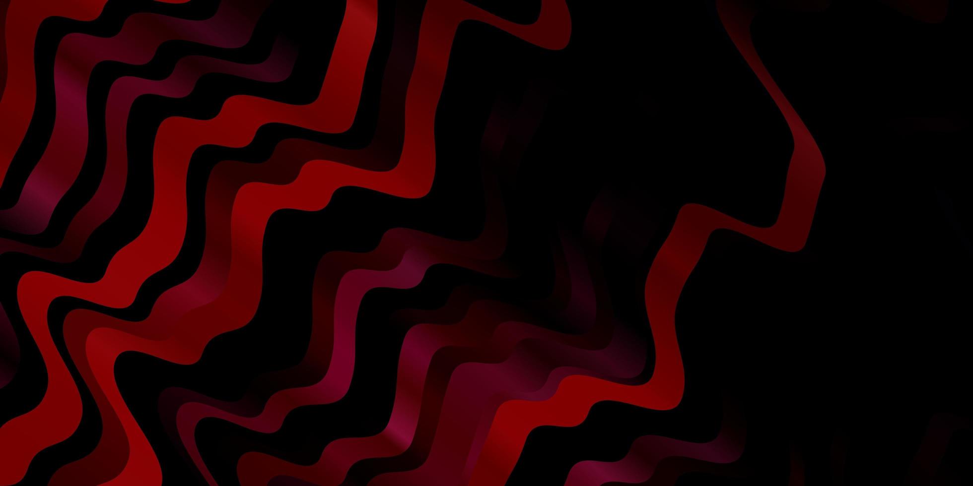 Dark Pink vector template with lines. Colorful illustration in abstract style with bent lines. Pattern for websites, landing pages.