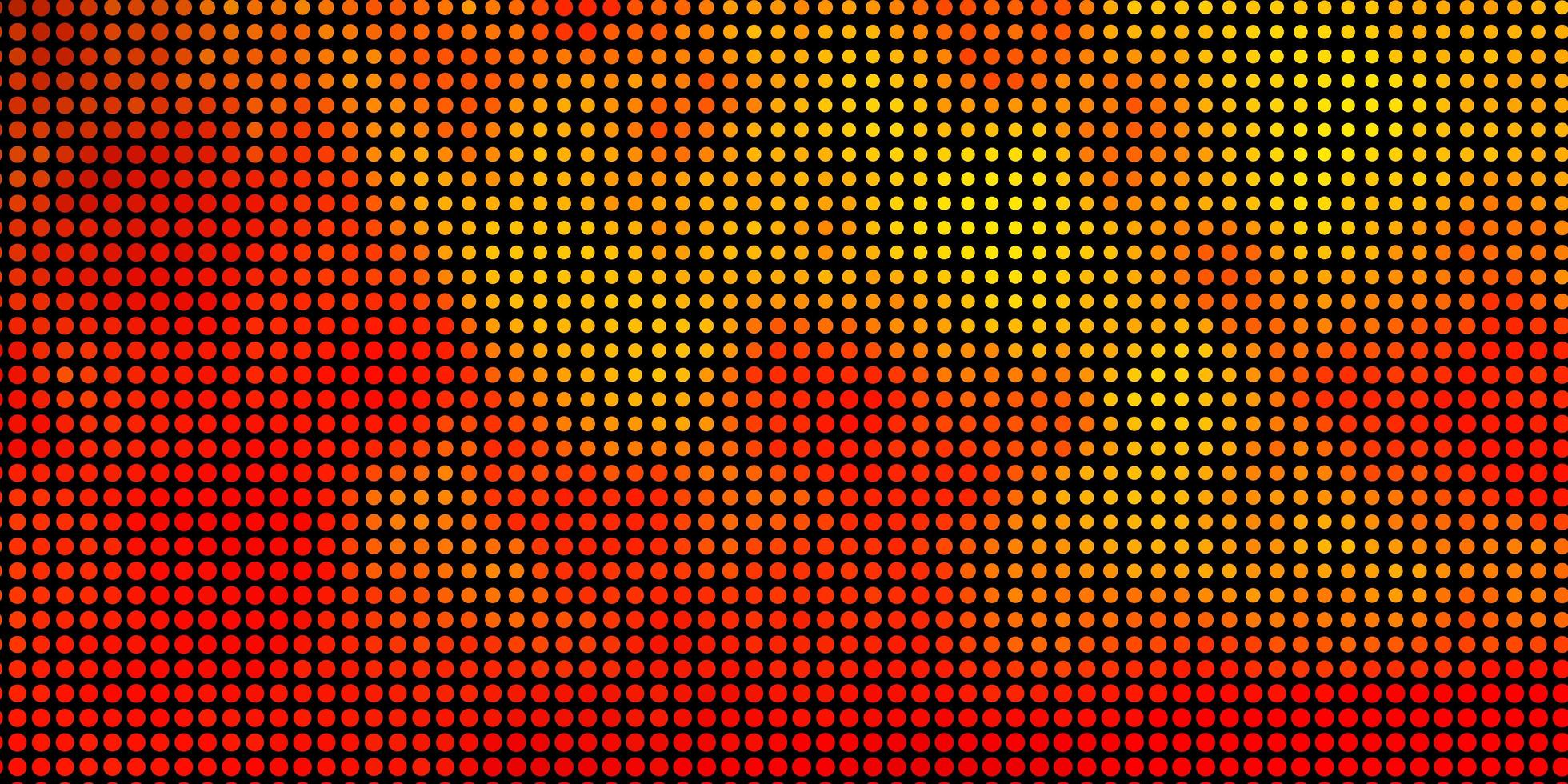 Light Orange vector texture with disks. Modern abstract illustration with colorful circle shapes. Design for posters, banners.