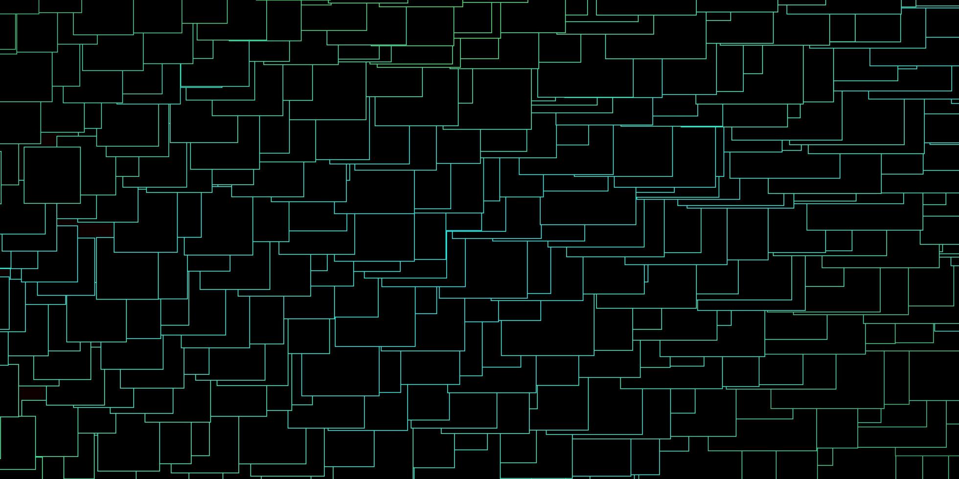 Dark Green vector background with rectangles. Modern design with rectangles in abstract style. Best design for your ad, poster, banner.