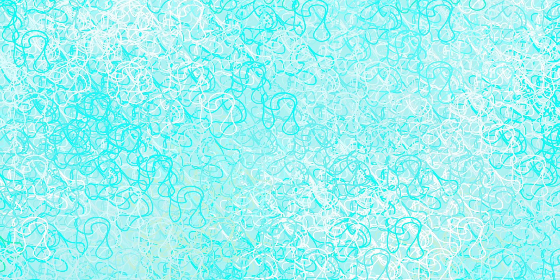 textura de vector azul claro, verde con arco circular.