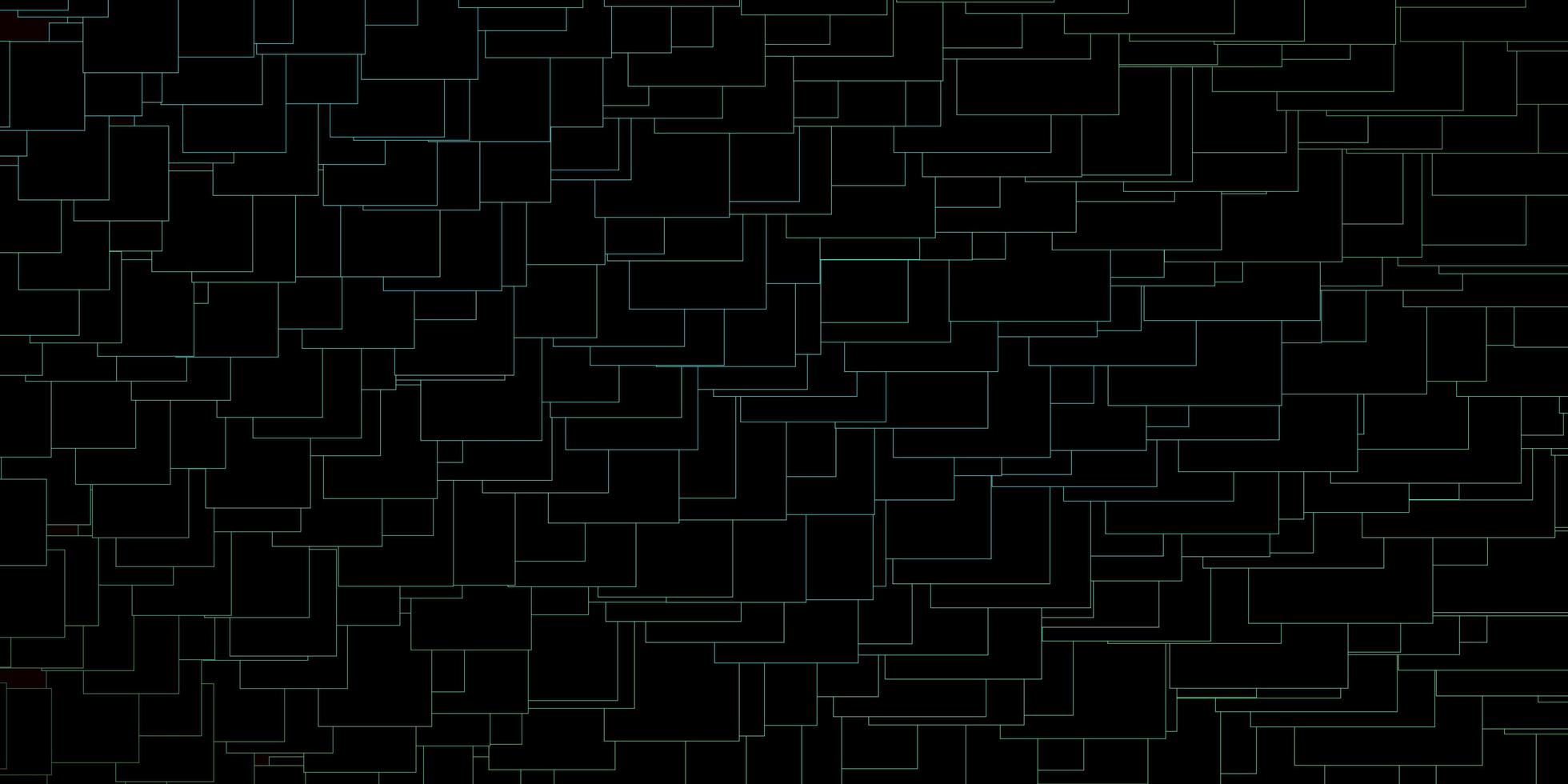 Dark Green vector pattern in square style. New abstract illustration with rectangular shapes. Pattern for business booklets, leaflets