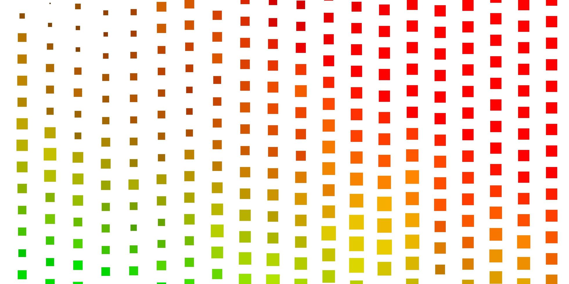 Light Green, Red vector template with rectangles. Rectangles with colorful gradient on abstract background. Modern template for your landing page.