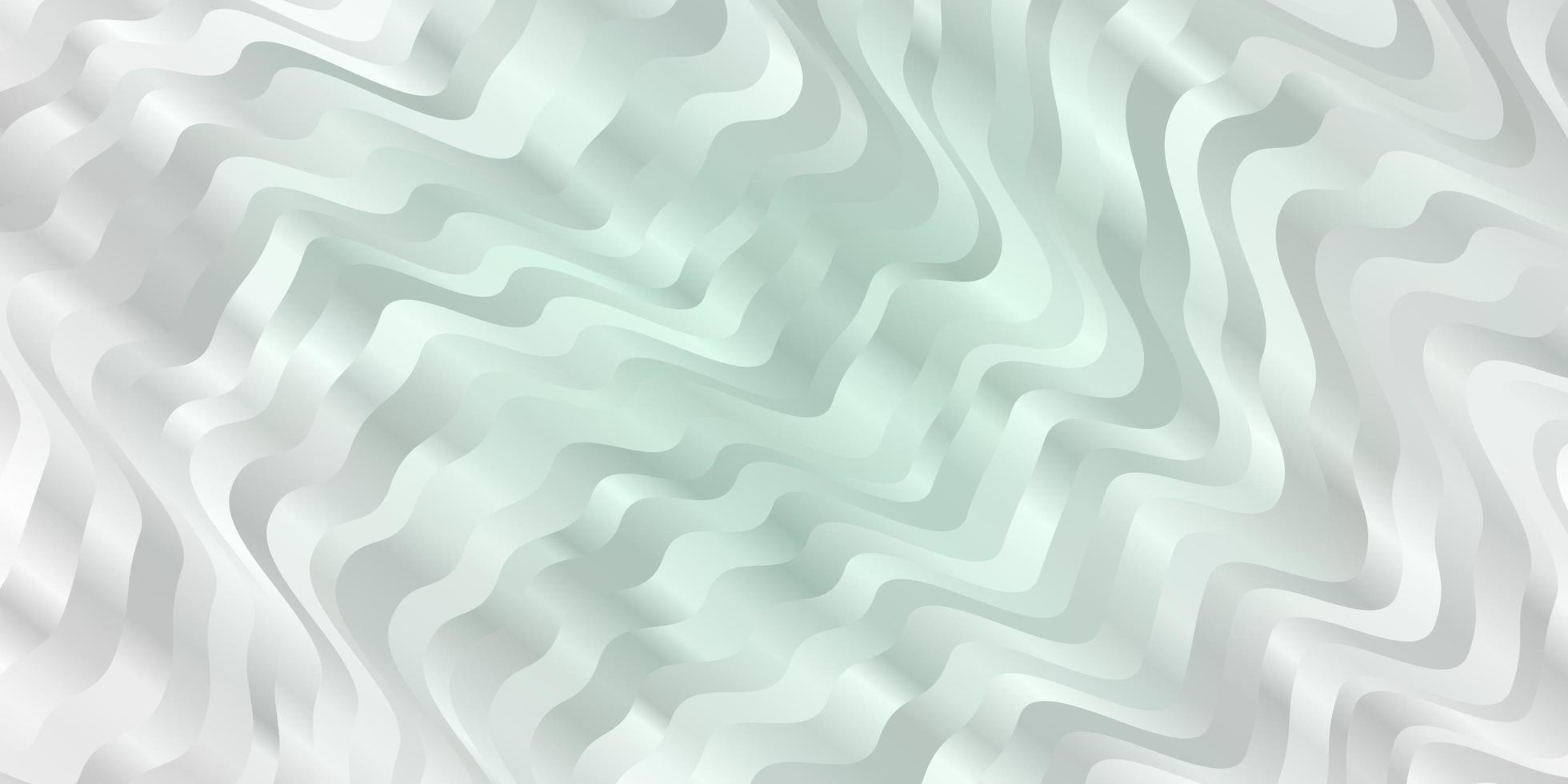 Light Green vector backdrop with circular arc. Brand new colorful illustration with bent lines. Template for your UI design.