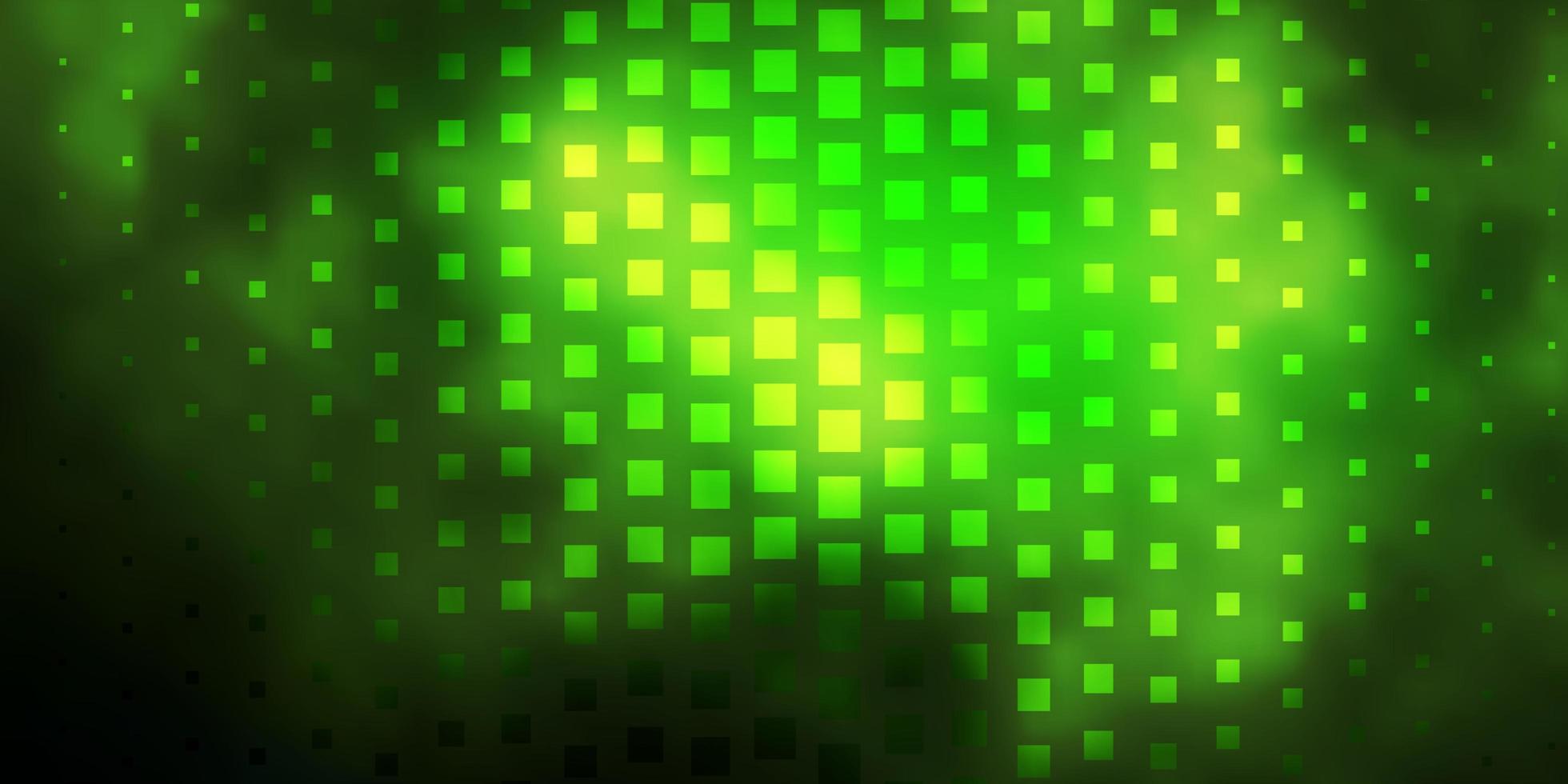 Dark Green vector background in polygonal style. Illustration with a set of gradient rectangles. Pattern for websites, landing pages.