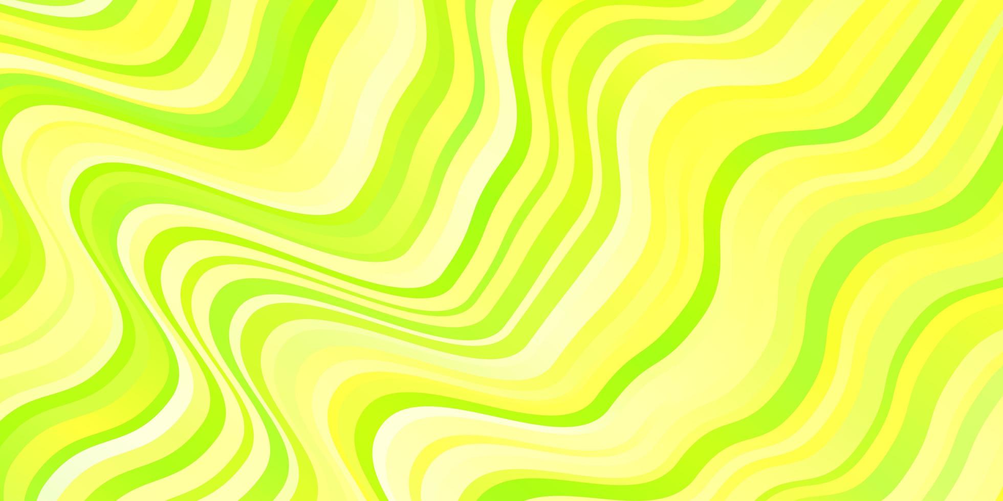 Light Green, Yellow vector pattern with lines.