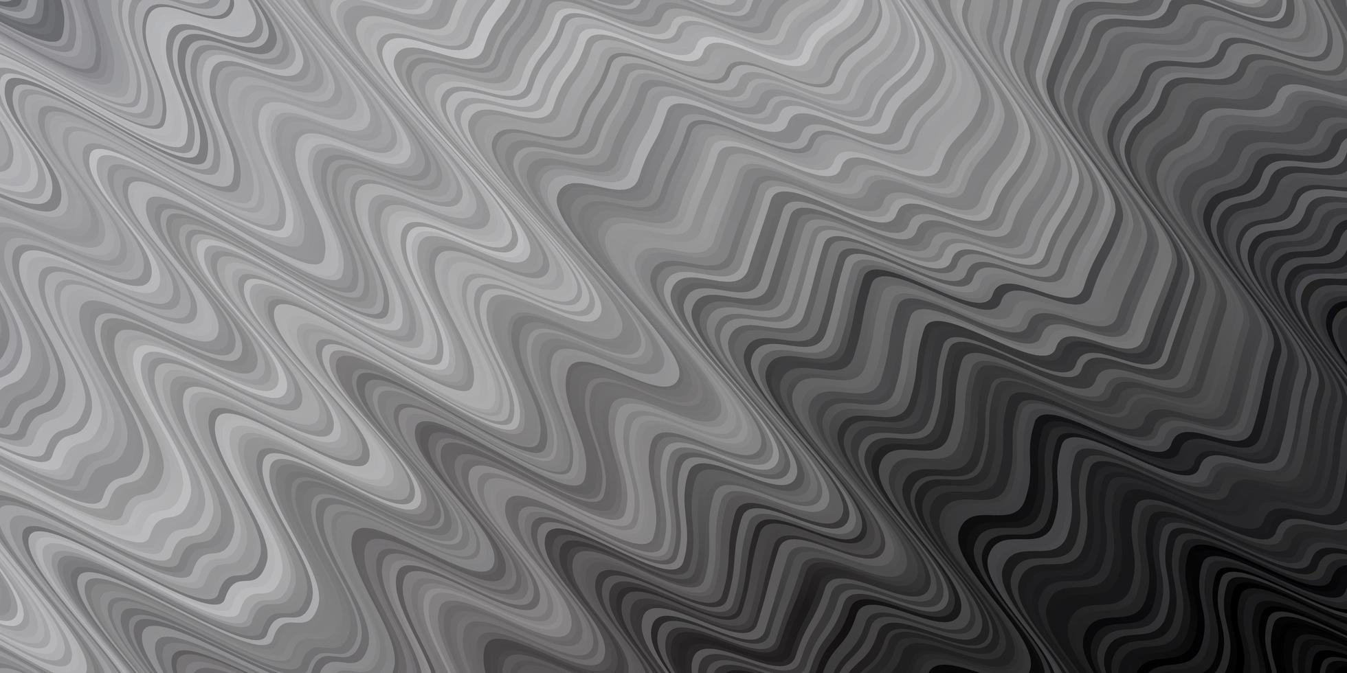 Light Gray vector layout with wry lines. Illustration in abstract style with gradient curved. Smart design for your promotions.