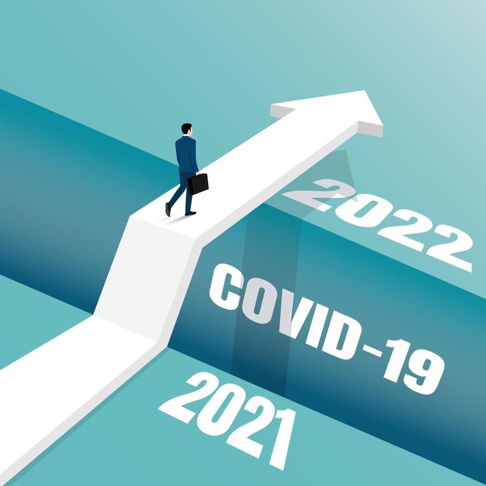 Business 2022 covid-19 vector