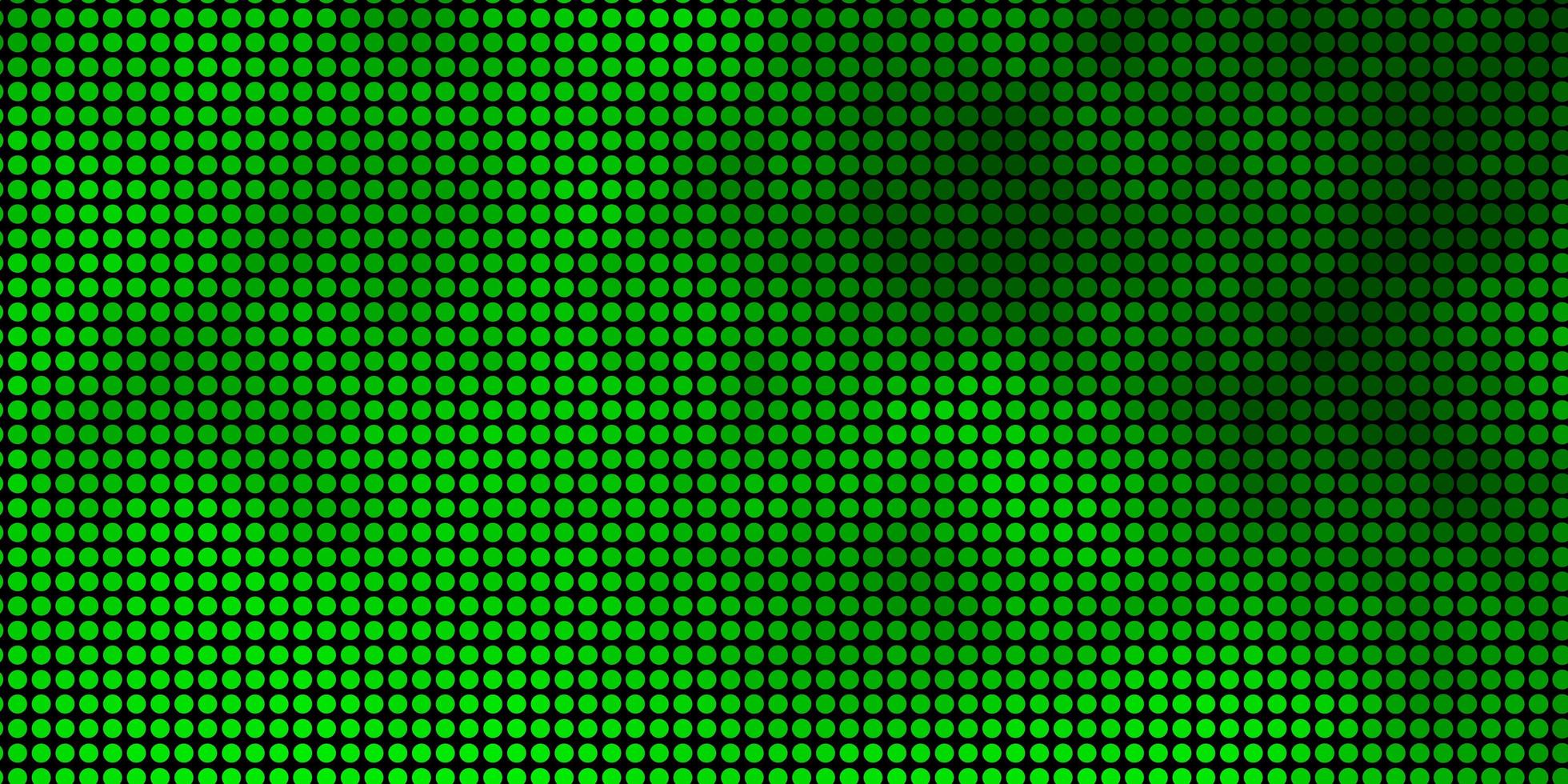 Light Green vector pattern with circles. Glitter abstract illustration with colorful drops. New template for your brand book.