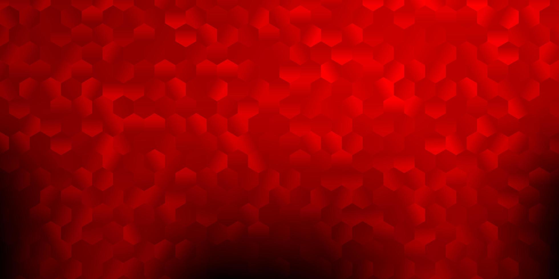 Dark red vector background with random forms.