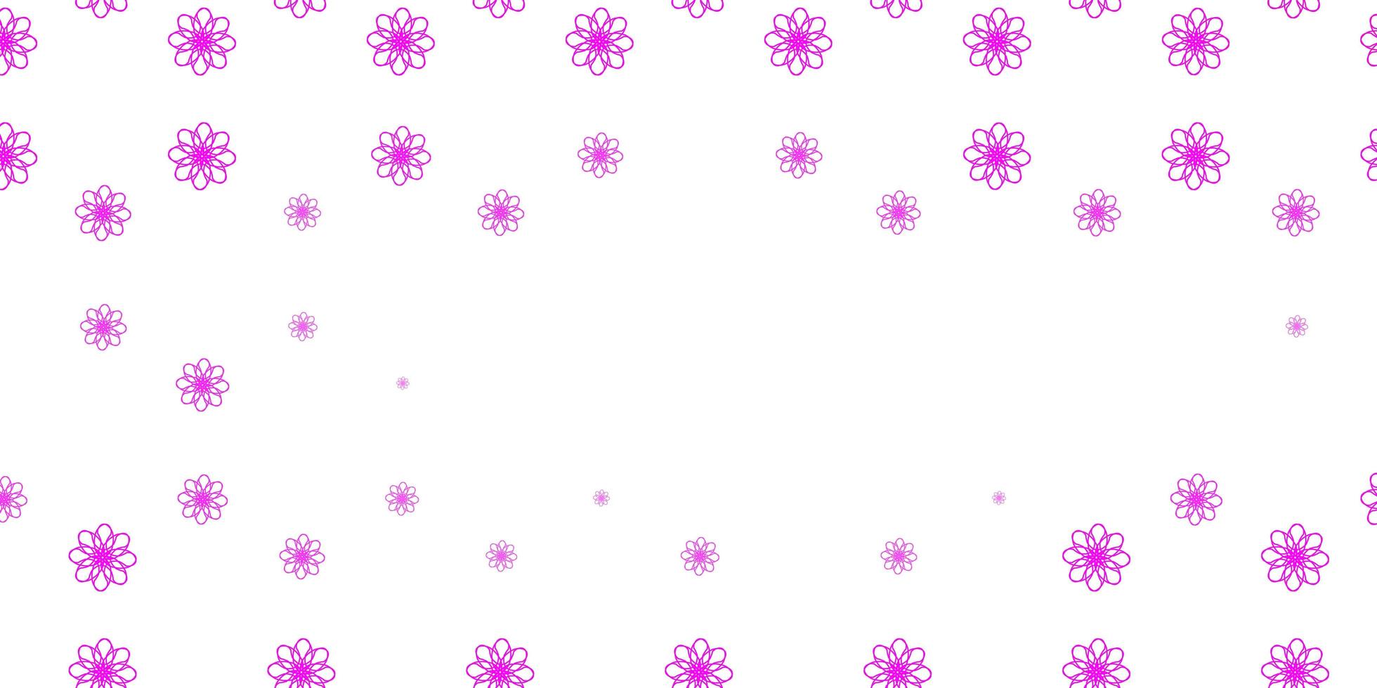 Light Pink vector background with wry lines.