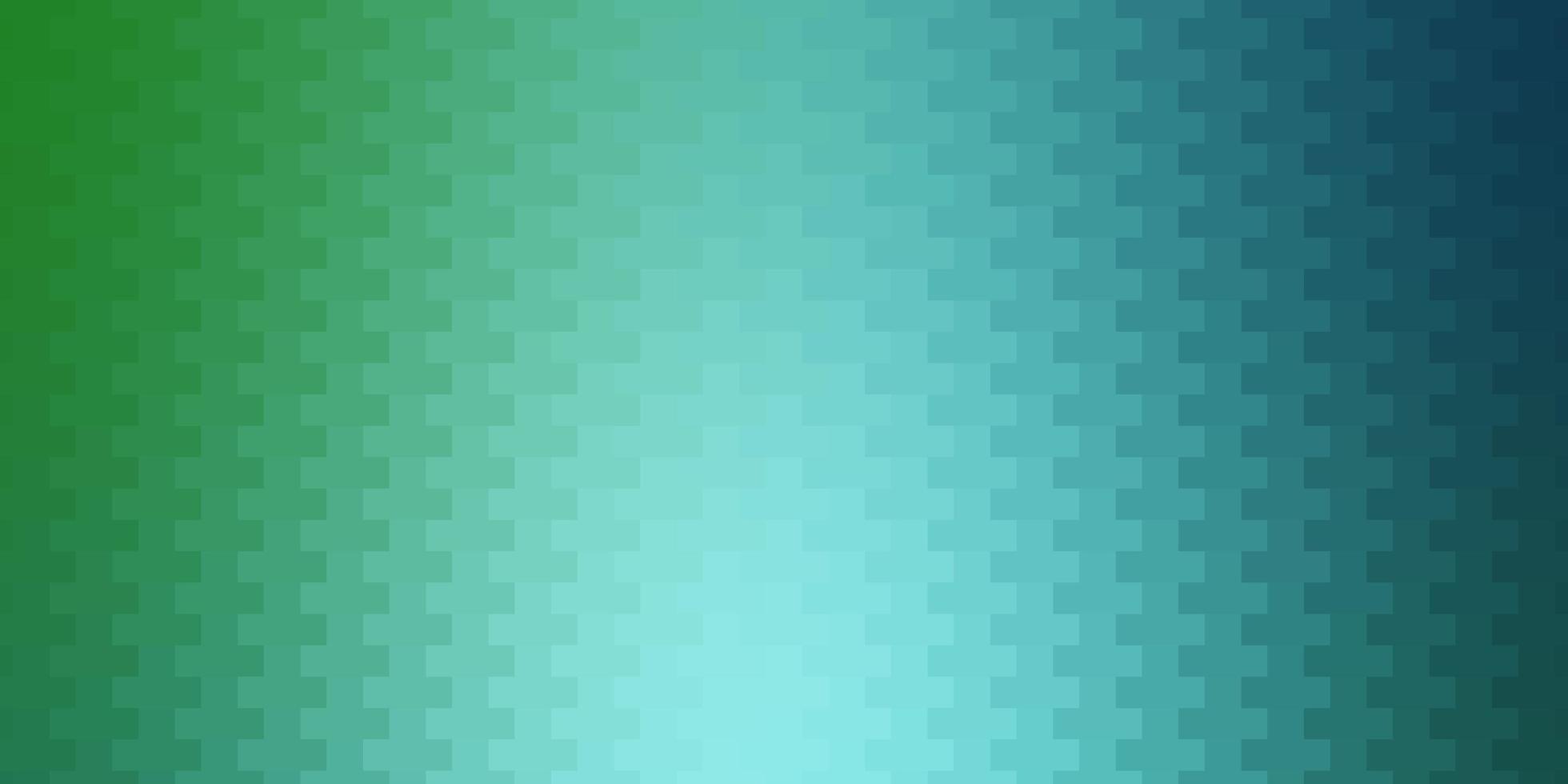 Light Blue, Green vector template in rectangles. New abstract illustration with rectangular shapes. Pattern for websites, landing pages.