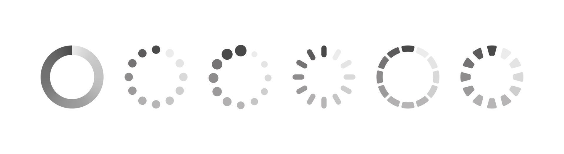 Download Reloading Loading and buffering vector icon set 2742853 Vector Art at Vecteezy