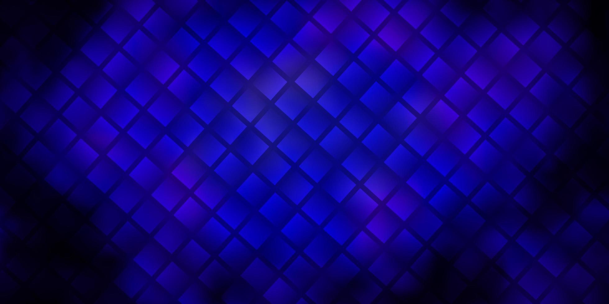 Dark BLUE vector template with rectangles.