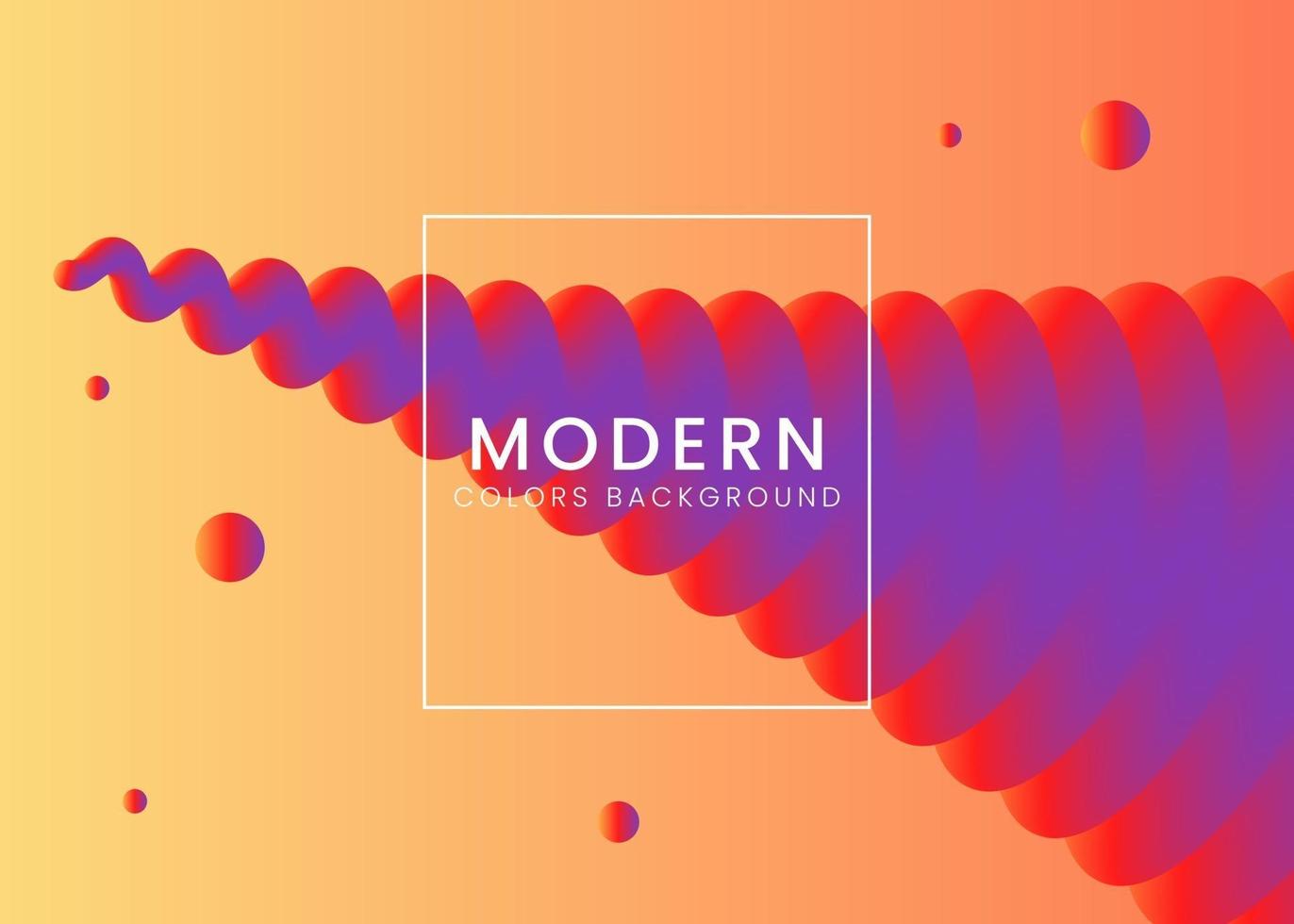 Abstract Gradient Background With Liquid Shapes vector