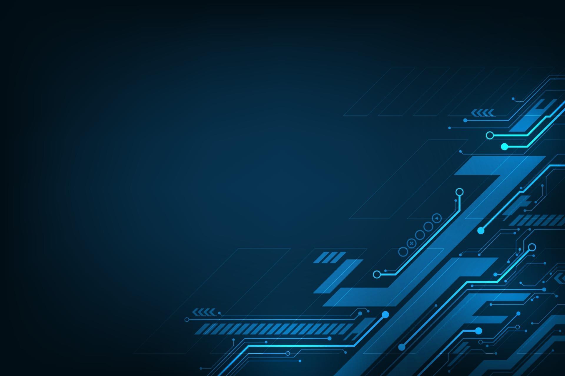 Vector background in the concept of technology. 2743470 Vector Art at ...