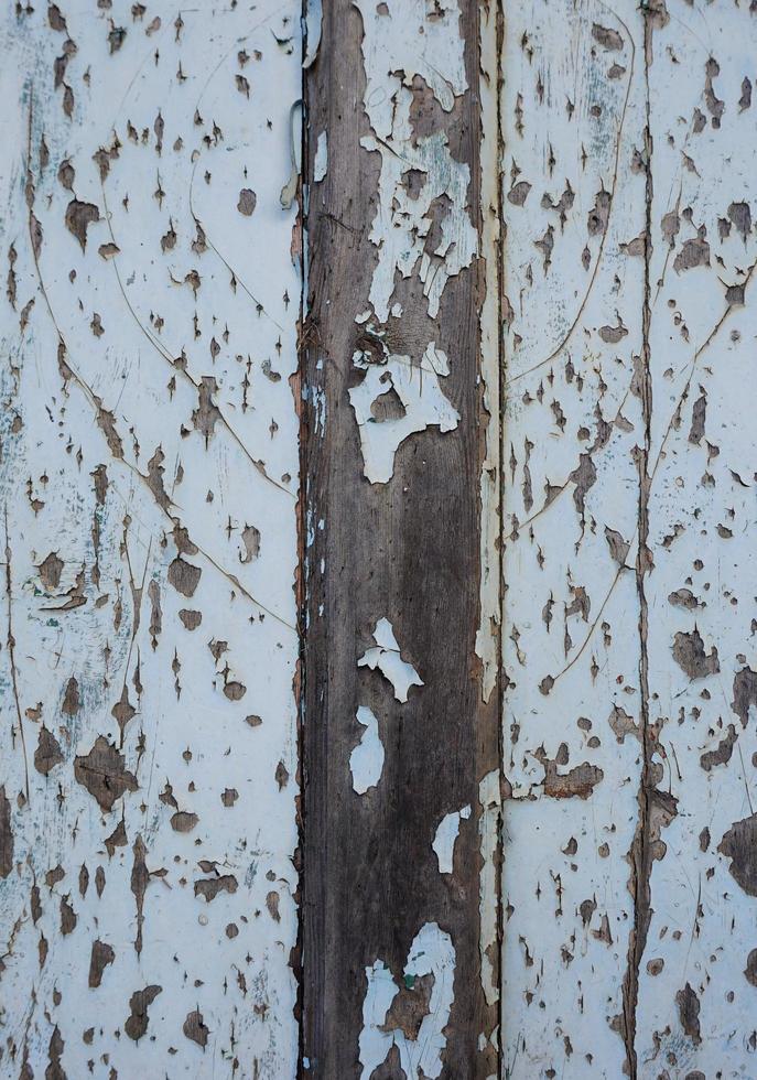 vieja puerta de madera abandonada foto