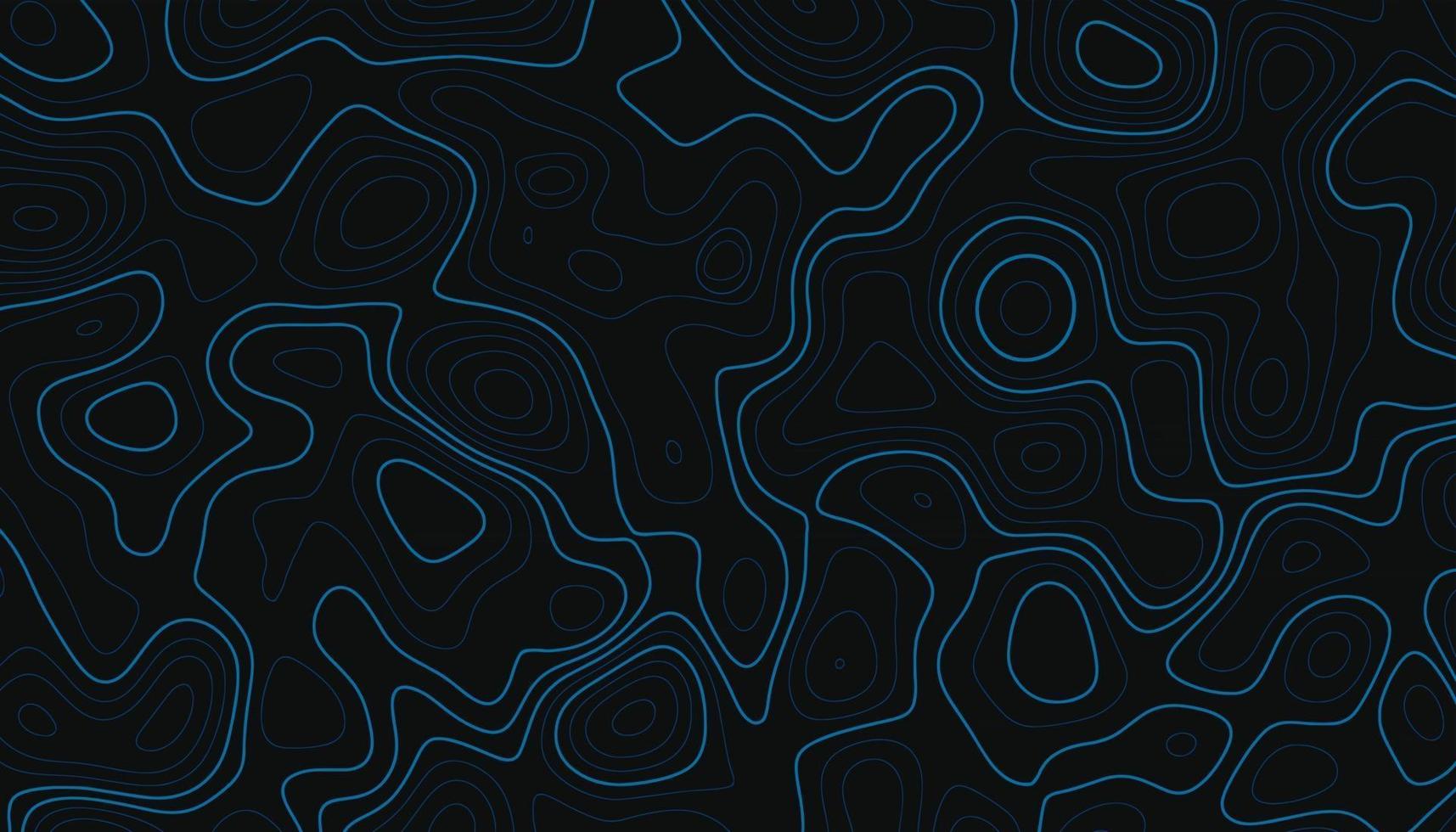 Topographic map contour lines background vector