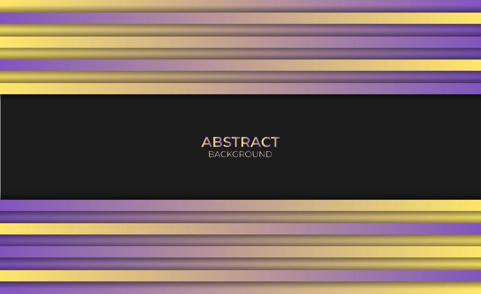 Abstract Design Style Modern Gradient Purple Yellow Background vector