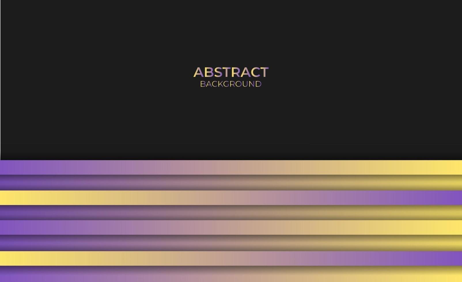 Abstract Style Design Modern Gradient Purple Yellow Background vector