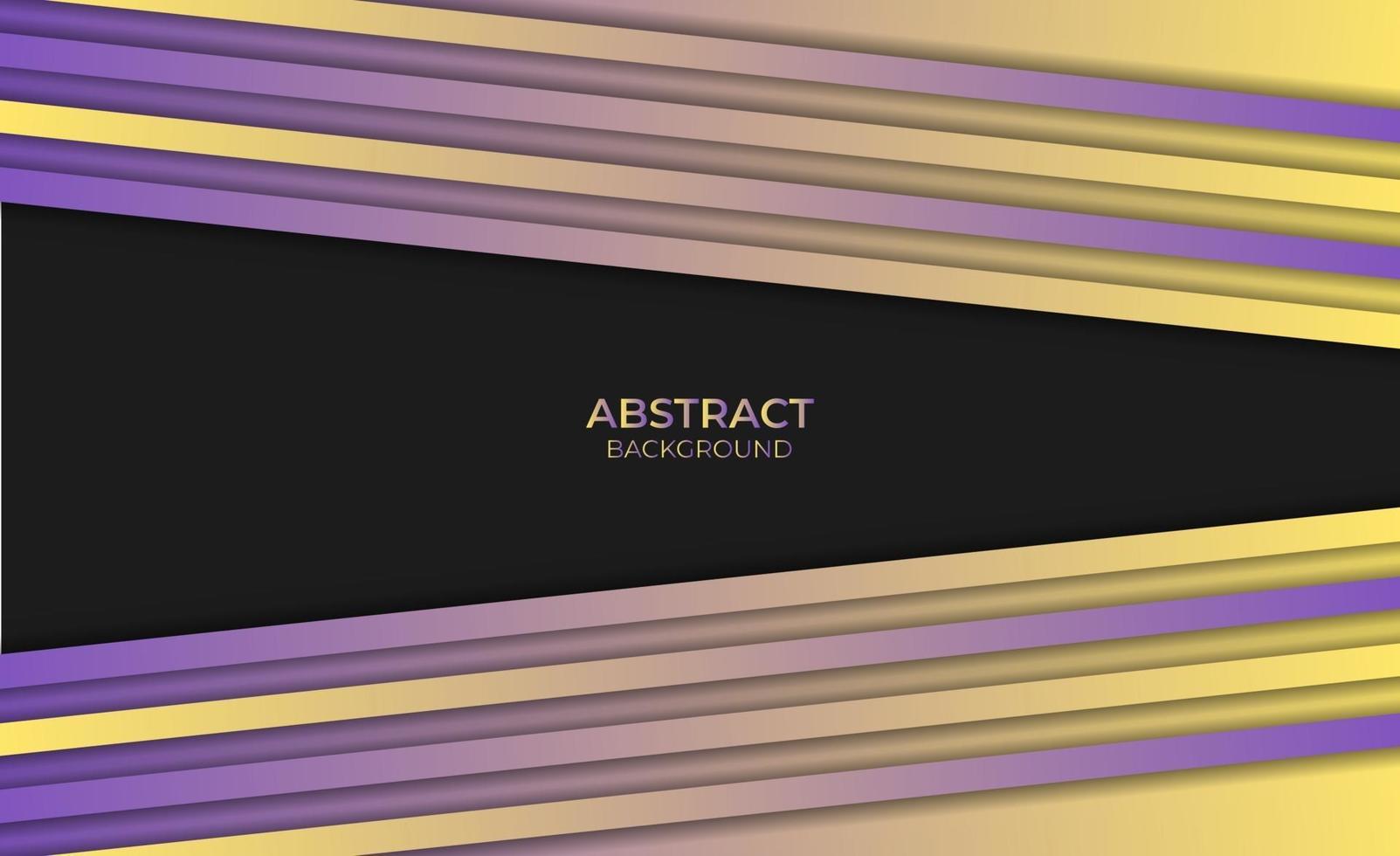 Abstract Background Purple Yellow Design Modern Style Gradient vector