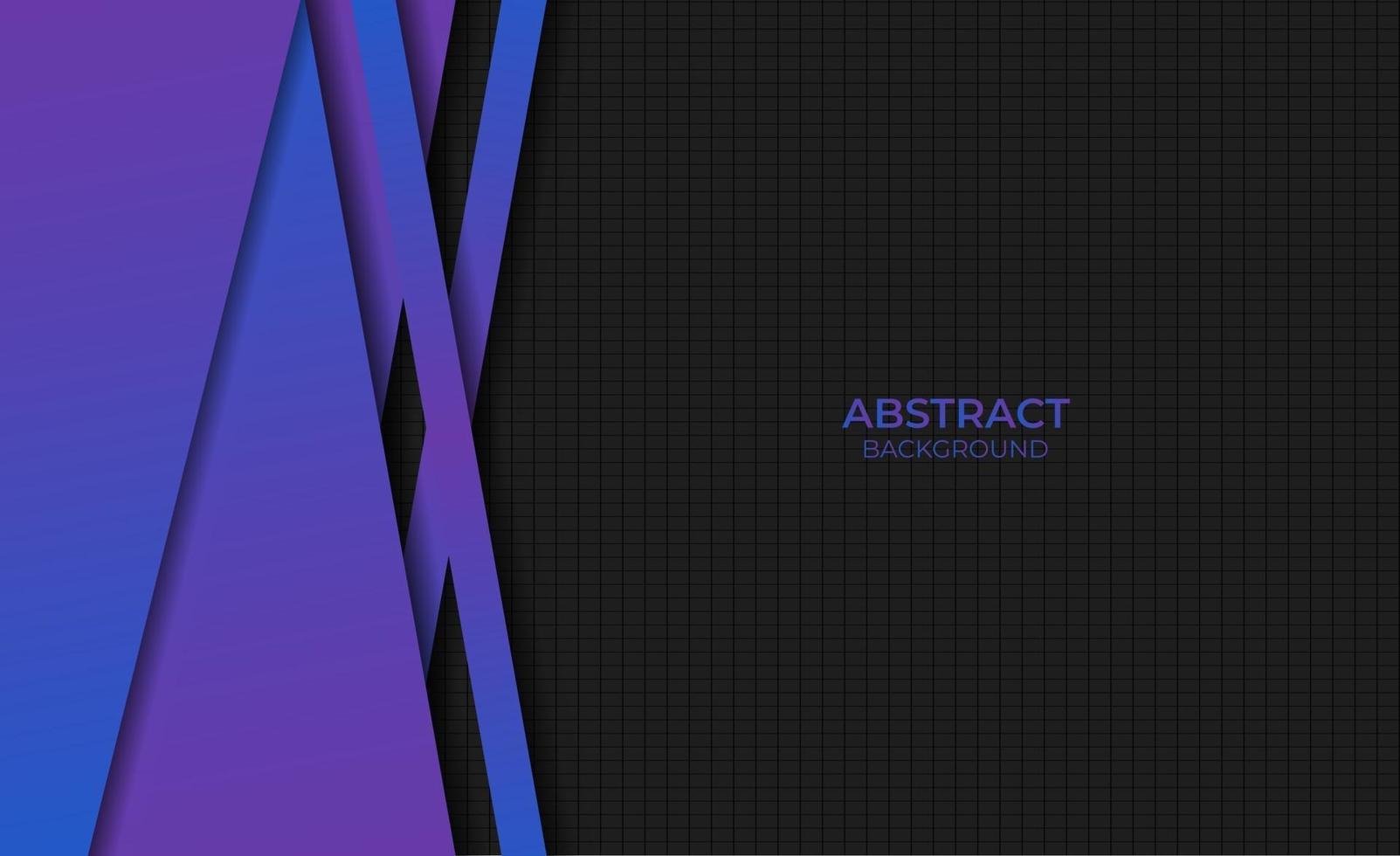 Abstract Style Purple Blue Gradient Background Design vector