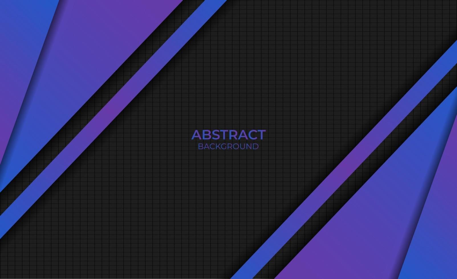Design Gradient Abstract Purple Blue Background Style vector